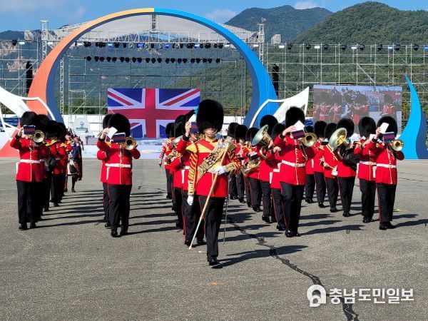스콧틀랜드 전통 백파이프 공연
