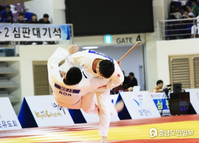 유도대회 사진