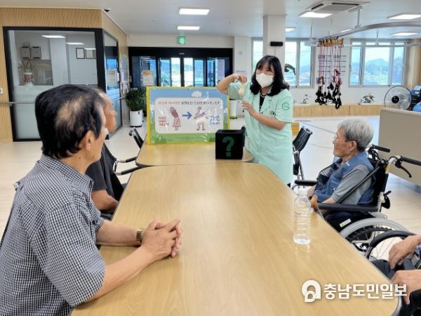 논산시, 사회복지급식소 대상 ‘입소자 영양 방문교육’ 실시