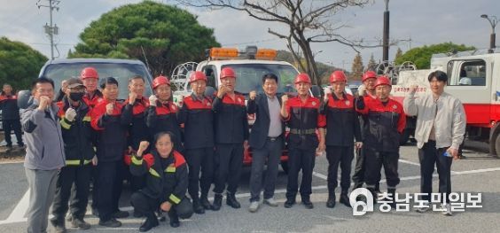 산불지상진화 경연대회 및 시상식 현장