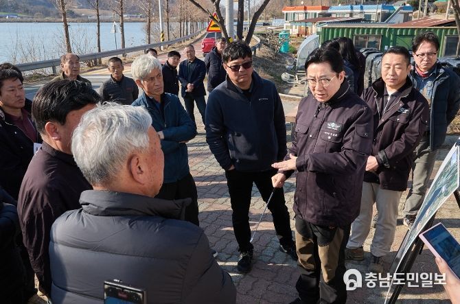 권역별 수변 생태공원 조성 현장 점검