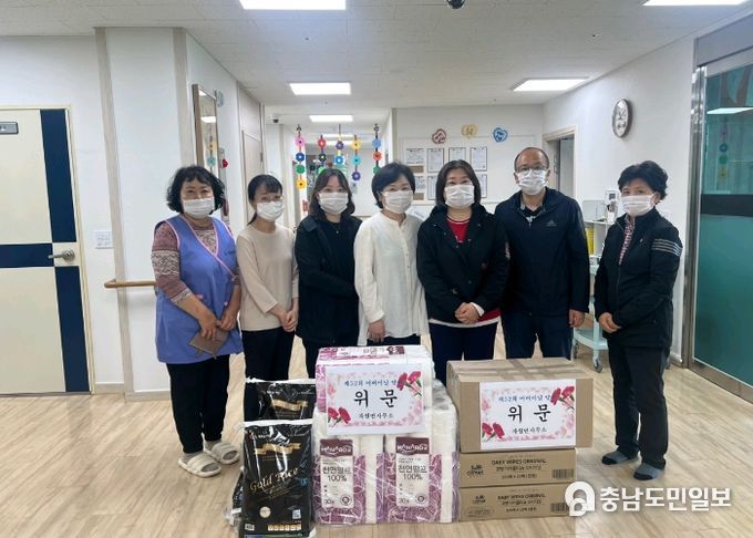 자월면, 어버이날 맞이 지역 요양시설 위문 격려