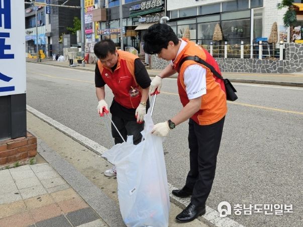 인천중구자원봉사센터, 워커힐 호텔앤리조트와 환경정화 활동 전개