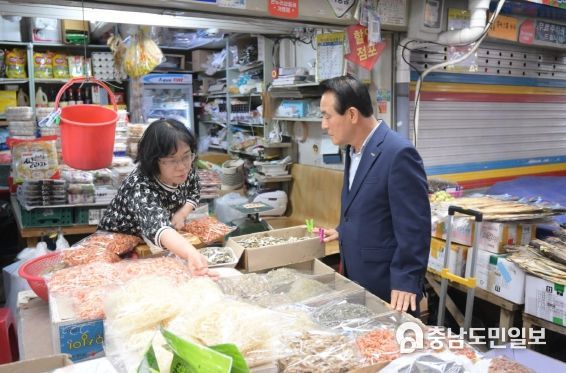 논산시, 9월 전통시장 장보기 캠페인 실시