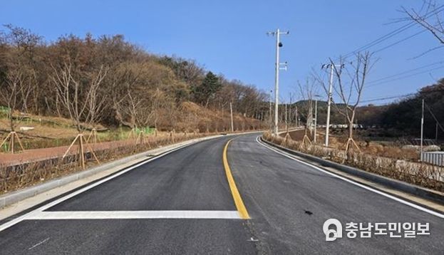 청주시, 상당산성 진입로 확장공사 부분 준공