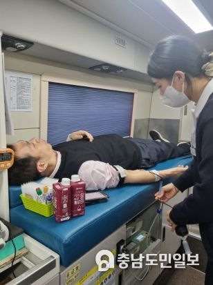 청주시 상당보건소, 시 직원 대상 ‘사랑의 헌혈’ 추진