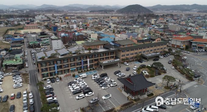 부여군청 전경