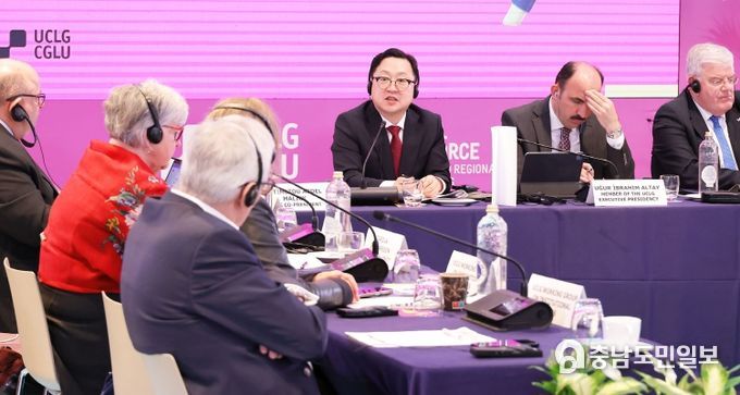 UCLG WORLD 회장단 회의 사진